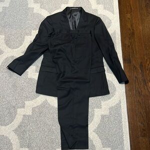 Men’s The Groomsman Suite Black Pants and Jacket Tailored (Specs below)